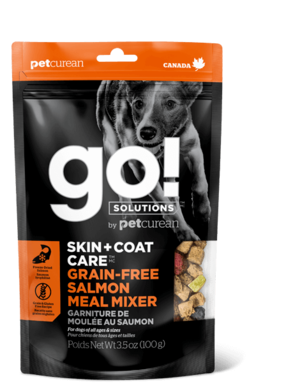 Petcurean Go! Solutions Grain-Free Salmon Meal Mixer (Skin + Coat Care)