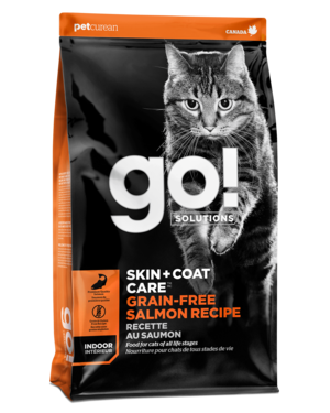 Petcurean Go! Solutions (Skin + Coat Care) Grain-Free Salmon Recipe For Cats