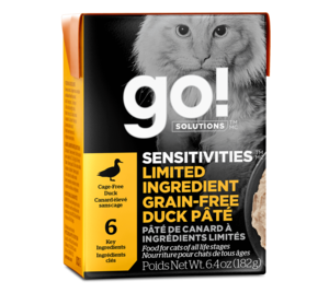 Petcurean Go! Solutions (Sensitivities) Limited Ingredient Grain-Free Duck Pate For Cats