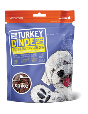 Petcurean Spike Grain Free Turkey Jerky