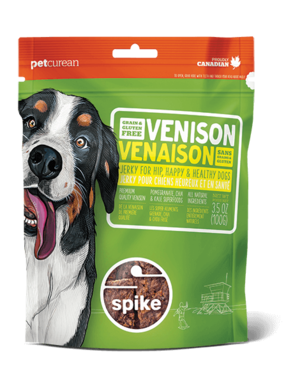 Petcurean Spike Grain Free Venison Jerky