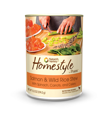 Nature's Variety Prairie Homestyle Salmon & Wild Rice Stew