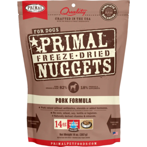 Primal Freeze-Dried Nuggets Pork Formula For Dogs