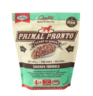 Primal Raw Pronto Chicken Formula For Dogs