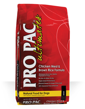 Pro Pac Ultimates Chicken Meal & Brown Rice Formula For Dogs