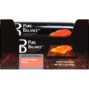 Pure Balance Dog Food Rolls Grain Free Formula - Smoked Salmon Recipe