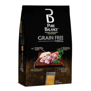 Pure Balance Dry Dog Food Grain Free Formula - Chicken & Pea Recipe