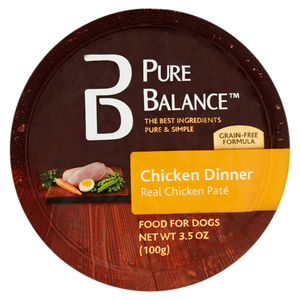 Pure Balance Grain Free Wet Dog Food Chicken Dinner (Pate)