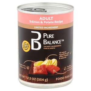 Pure Balance Limited Ingredient Grain Free Salmon & Potato Recipe For Adult Dogs