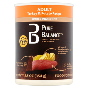 Pure Balance Limited Ingredient Grain Free Turkey & Potato Recipe For Adult Dogs
