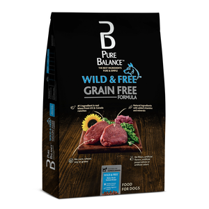 Pure Balance Wild & Free Grain Free Formula - Bison, Pea & Venison Recipe