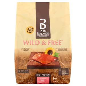 Pure Balance Wild & Free High Protein Salmon Recipe For Cats