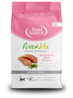 Pure Vita Limited Ingredient Salmon & Peas Entree