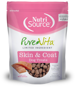NutriSource Pure Vita Skin & Coat Dog Treats