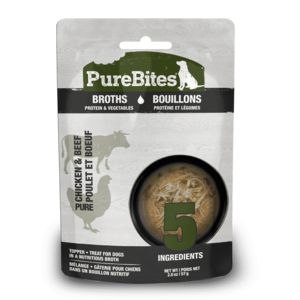 PureBites Broths Chicken & Beef Recipe For Dogs