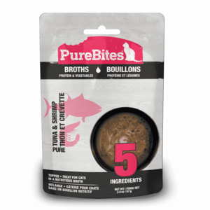 PureBites Broths Tuna & Shrimp Recipe For Cats