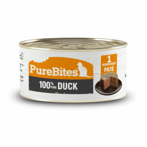 PureBites Paté 100% Pure Duck Recipe For Cats