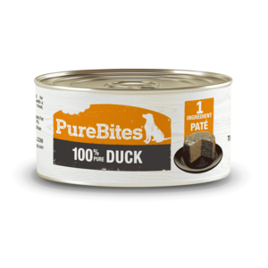 PureBites Paté 100% Pure Duck Recipe For Dogs