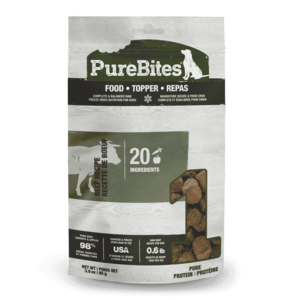 PureBites Raw Freeze-Dried Beef Recipe For Dogs