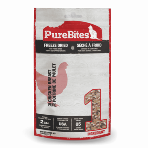 PureBites Raw Freeze-Dried Chicken Breast Cat Treats