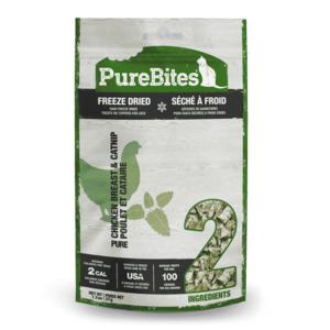 PureBites Raw Freeze-Dried Chicken Breast & Catnip Cat Treats