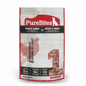 PureBites Raw Freeze-Dried Chicken Breast Dog Treats