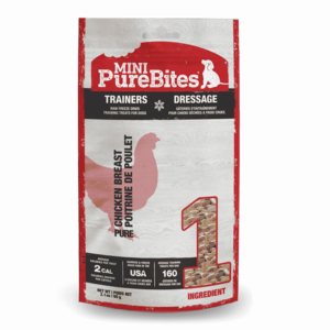 PureBites Raw Freeze-Dried Chicken Breast Mini Dog Treats (Trainers)