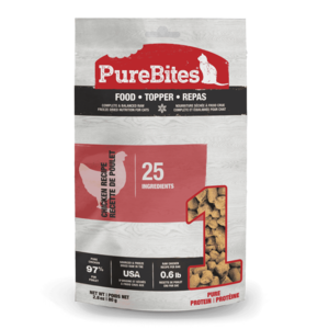 PureBites Raw Freeze-Dried Chicken Recipe For Cats