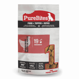PureBites Raw Freeze-Dried Chicken Recipe For Dogs