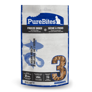 PureBites Raw Freeze-Dried Ocean Medley Cat Treats