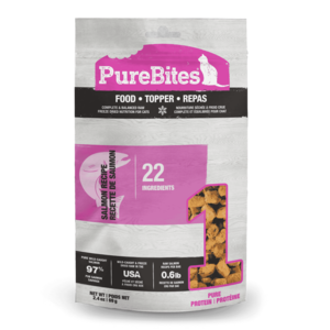 PureBites Raw Freeze-Dried Salmon Recipe For Cats