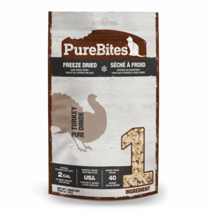 PureBites Raw Freeze-Dried Turkey Cat Treats