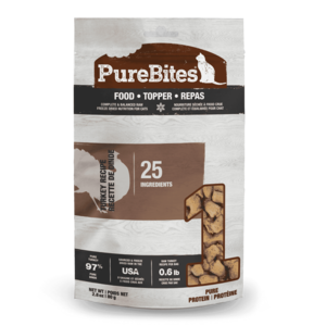 PureBites Raw Freeze-Dried Turkey Recipe For Cats