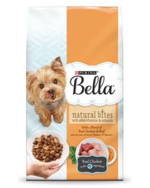Purina Bella Natural Bites With Real Chicken & Beef
