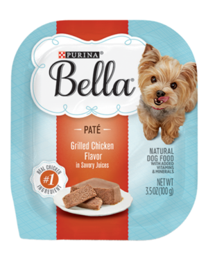 Purina Bella Wet Dog Food Grilled Chicken Flavor (Paté)