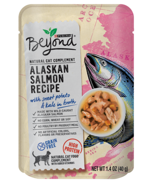 Purina Beyond Complements Alaskan Salmon Recipe For Cats
