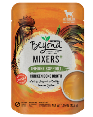 Purina Beyond Mixers Immune Support Chicken Bone Broth For Dogs
