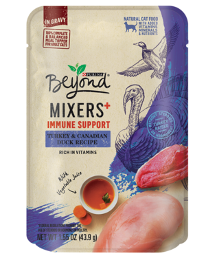 Purina Beyond Mixers Immune Support Turkey & Canadian Duck Recipe