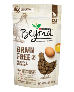 Purina Beyond Natural Cat Snacks Grain Free Chicken & Egg Recipe