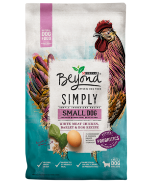 Purina Beyond Simply Small Dog White Meat Chicken, Barley & Egg Recipe
