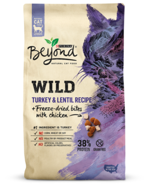 Purina Beyond Wild Turkey & Lentil Recipe + Freeze-Dried Bites With Chicken For Cats