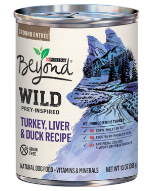 Purina Beyond Wild Turkey, Liver & Duck Recipe Ground Entree