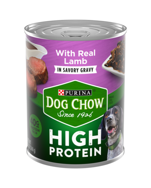 Purina Dog Chow High Protein With Real Lamb (In Savory Gravy)