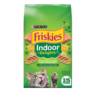 Purina Friskies Dry Cat Food Indoor Delights