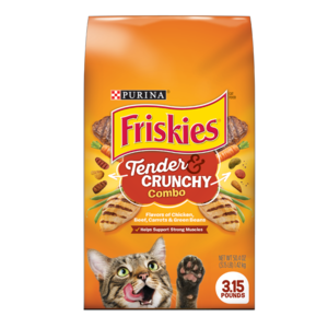 Purina Friskies Dry Cat Food Tender & Crunchy Combo
