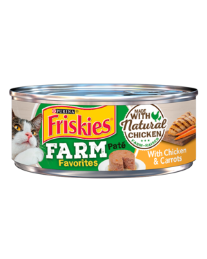 Purina Friskies Farm Favorites Pate With Chicken & Carrots