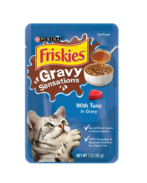 Purina Friskies Gravy Sensations With Tuna In Gravy