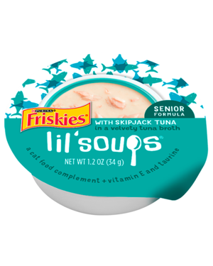 Purina Friskies Lil' Soups With Skipjack Tuna In A Velvety Tuna Broth (Senior Formula)