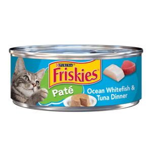 Purina Friskies Paté Ocean Whitefish & Tuna Dinner