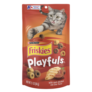 Purina Friskies Playfuls With Real Chicken and Liver Flavor
